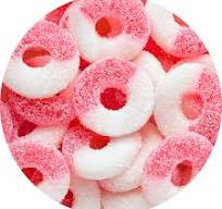 Gummy watermelon Rings