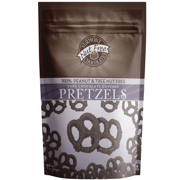 Dark Chocolate Covered Pretzels (Nut Free)