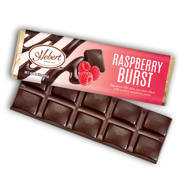 Raspberry Burst Dark Chocolate Bar (2.15oz)