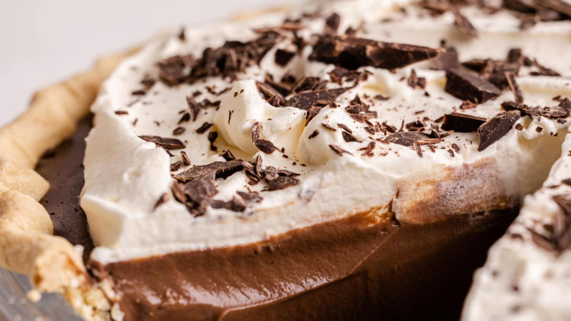 Delectable Classic Chocolate Cream Pie