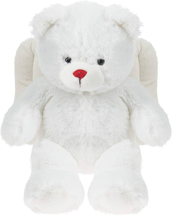 Stuffed: Angelic White Bear