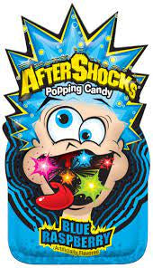 Aftershocks Blue Raspberry Popping Candy