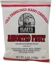 Hard Candy Assorted Fruit