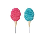 Cotton Candy Lollipops