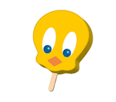Tweety Bird Popsicle