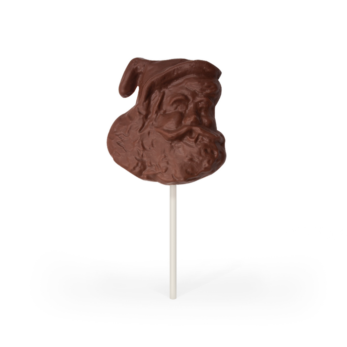 Santa Face Pop (Milk Chocolate)