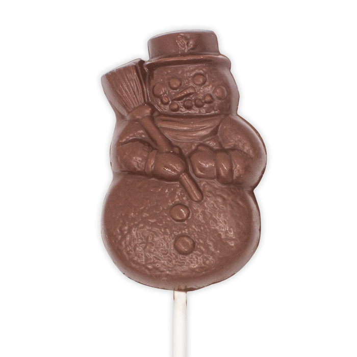 Snowman Pop (3oz) (Milk Chocolate)