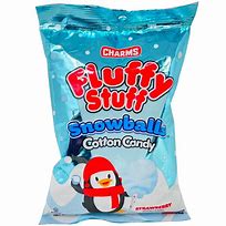 Fluffy Snowballs Cotton Candy Strawberry