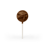 Graduation Cap Oval Pop (Milk Chocolate)