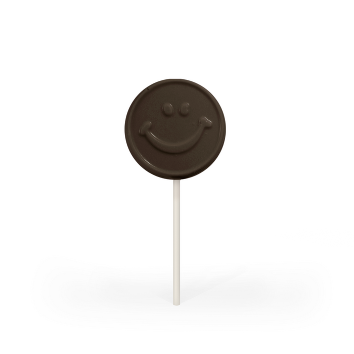 Smiley Face Pop (Dark Chocolate)
