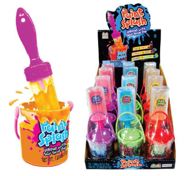 Paint Splash Lollipop Sour Dip