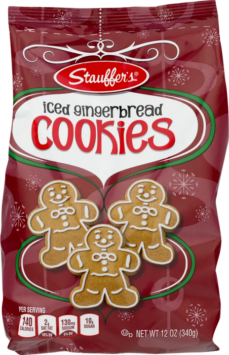 Iced Gingerbread Cookies