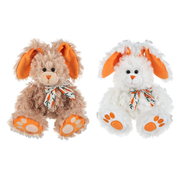 11" Carrot Crunch Bunny
