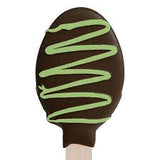 Mint Chocolate Dipped Spoon