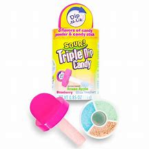 Sour Triple Candy Dip N Lik