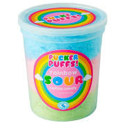 Pucker Puffs Rainbow Sour Cotton Candy
