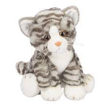 Stuffed: Grey Tabby Cat