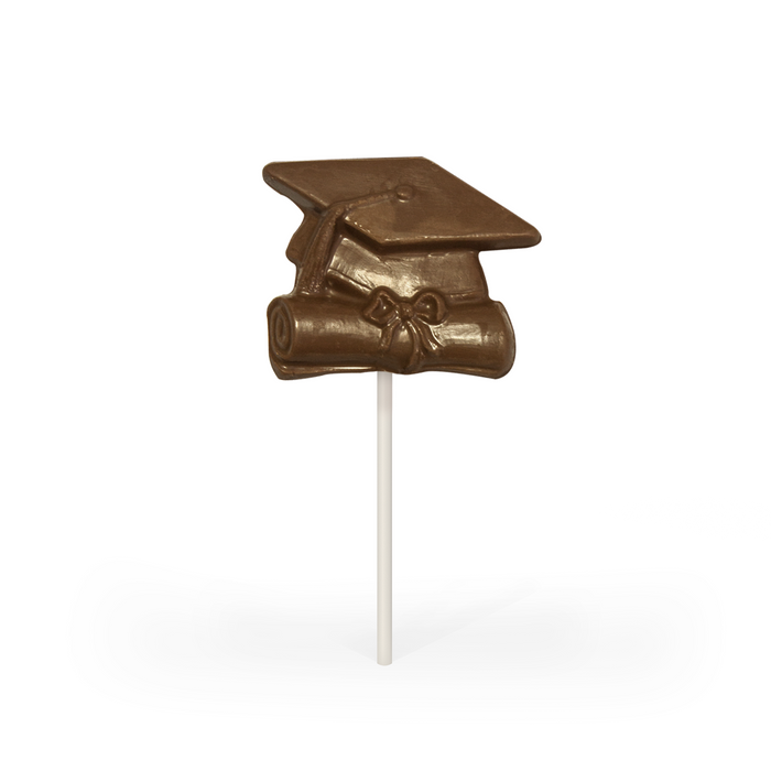 Graduation Cap Pop (Milk Chocolate)