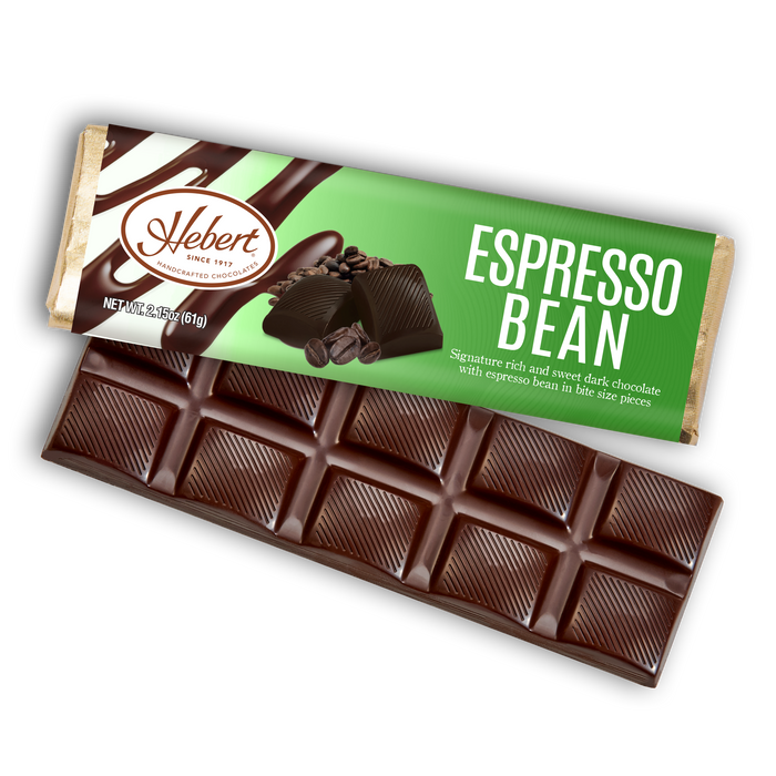 Espresso Bean Dark Chocolate Bar (2.15oz)