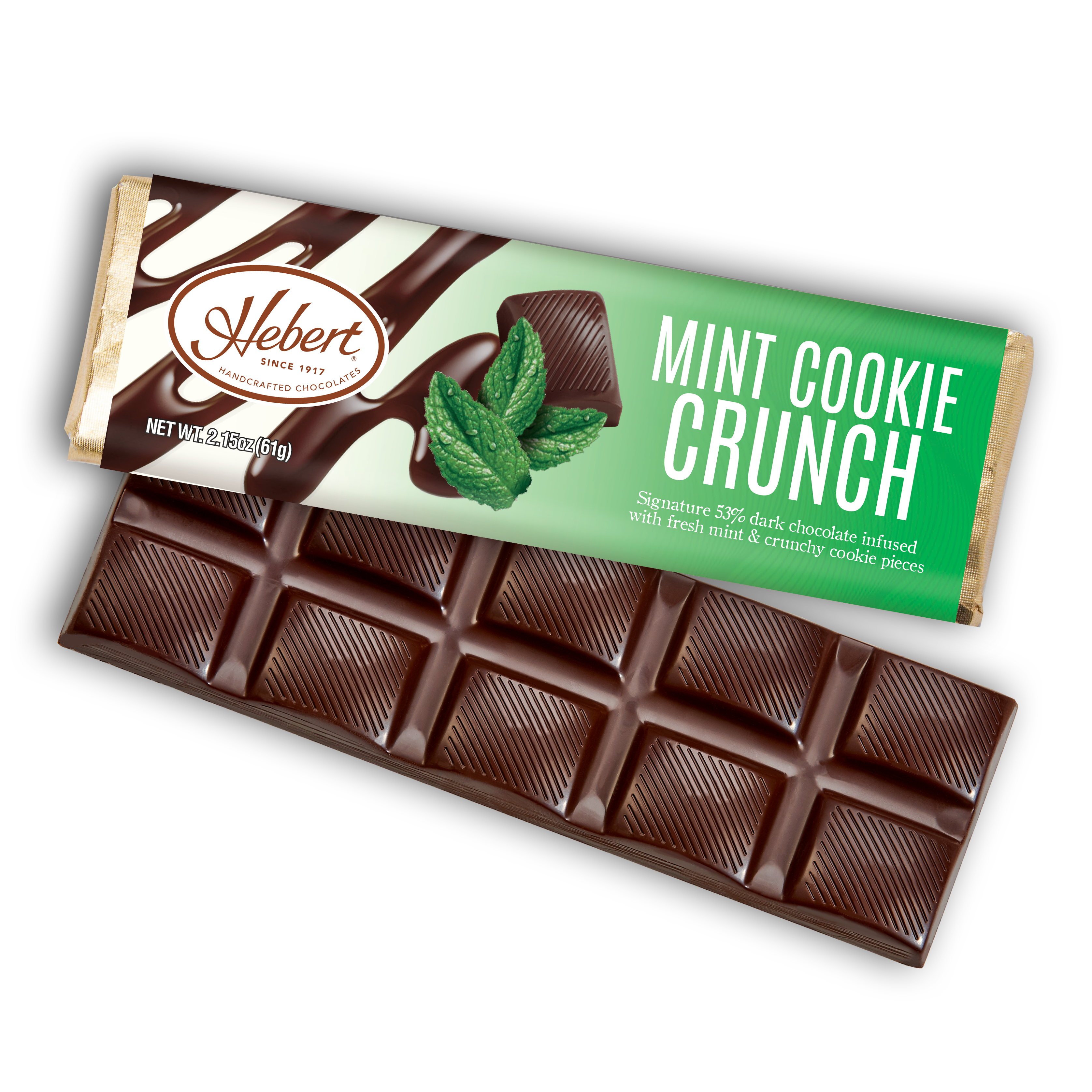 Mint Cookie Crunch Dark Chocolate Bar (2.15oz)