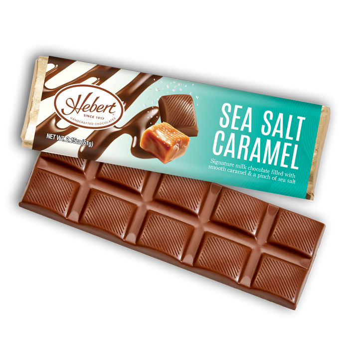 Sea Salt Caramel Milk Chocolate Bar (2.15oz)
