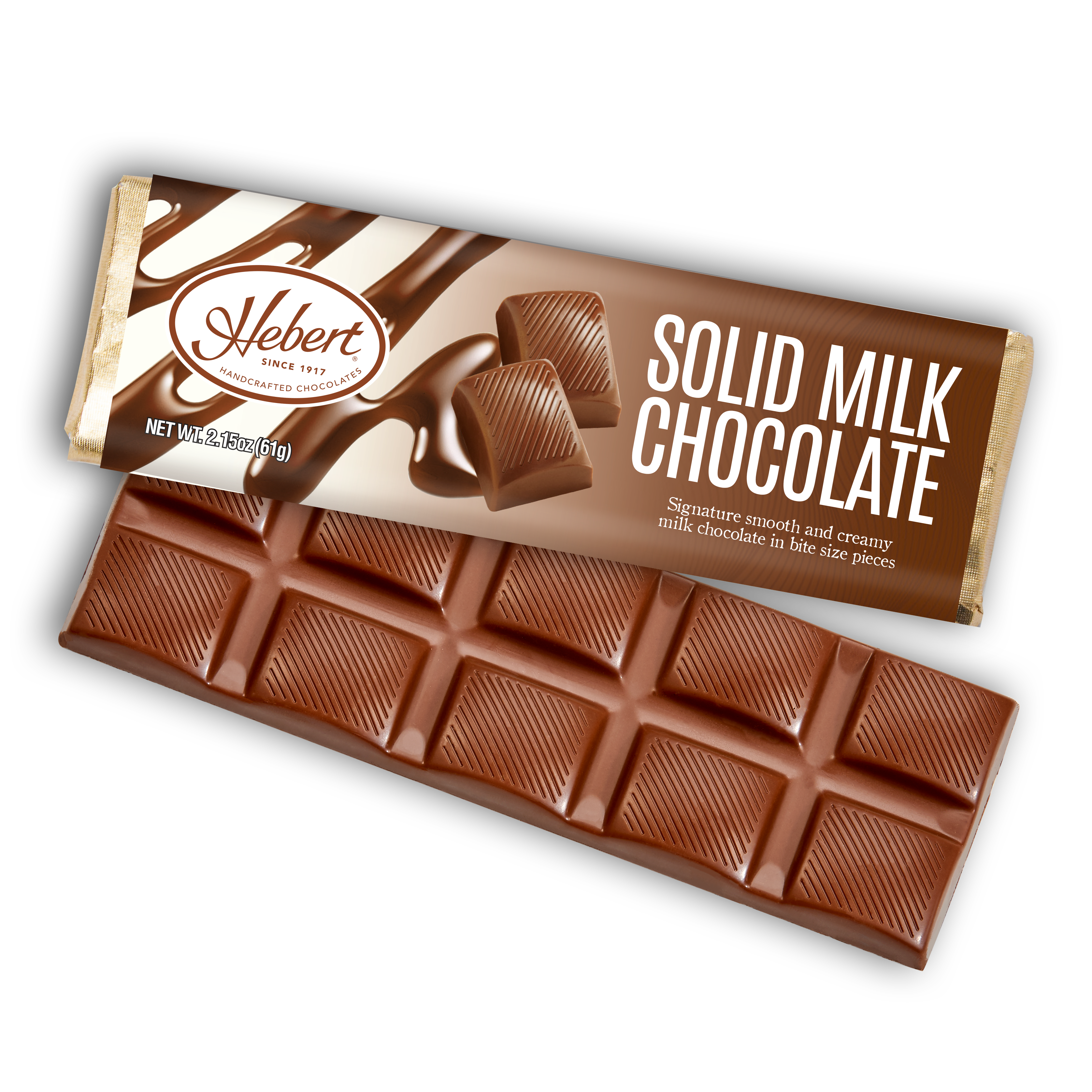 Solid Milk Chocolate Bar (1.80)