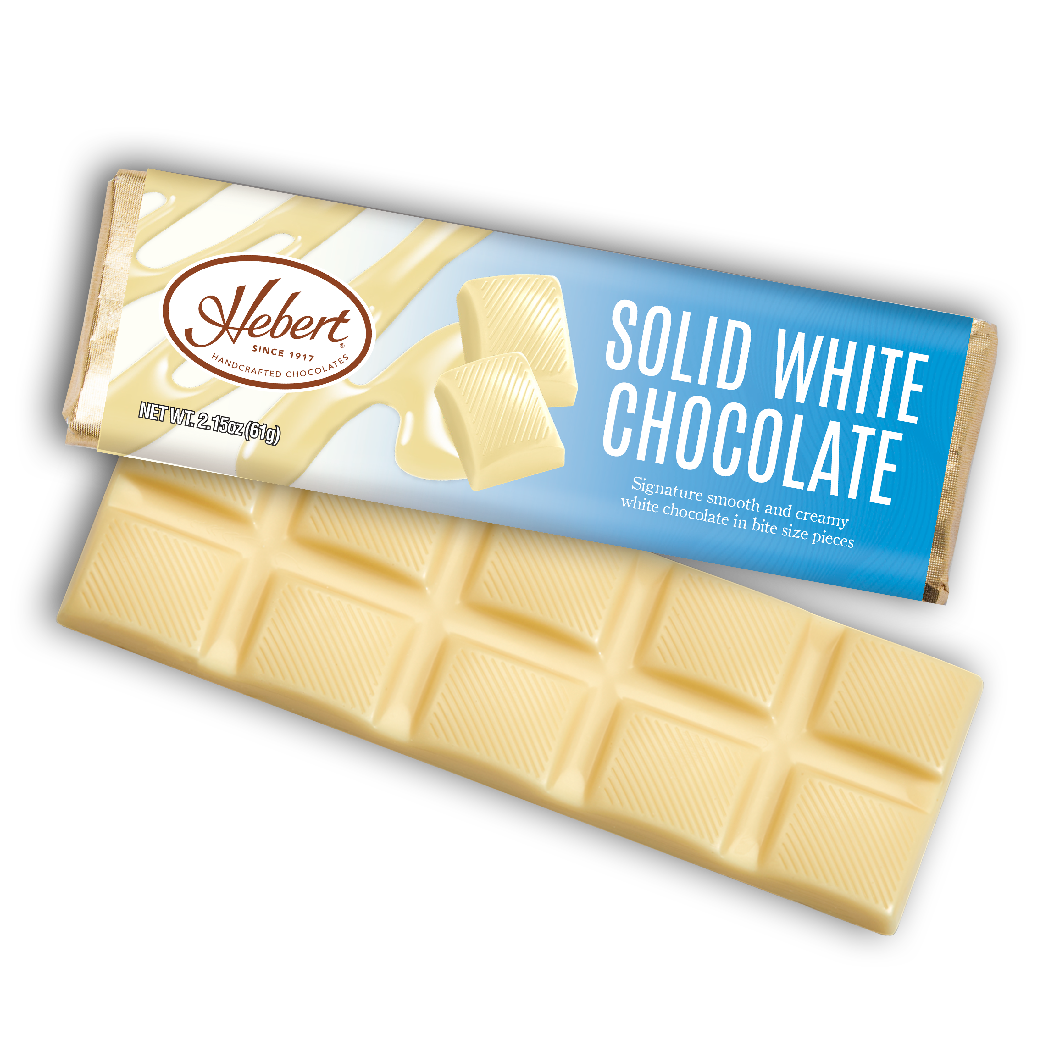 Solid White Chocolate Bar (1.8oz)
