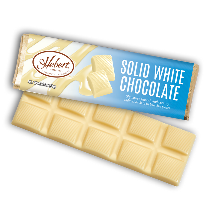 Solid White Chocolate Bar (2.15oz)