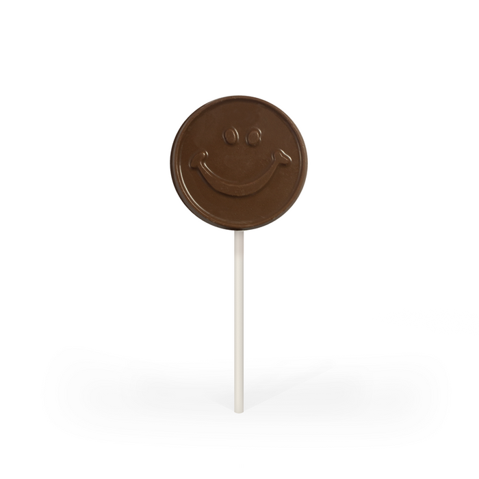 Smiley Face Pop (Milk Chocolate)