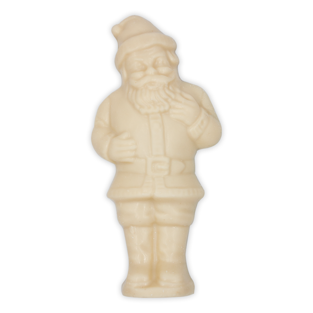 Flatback Santa (5oz) (White Chocolate)