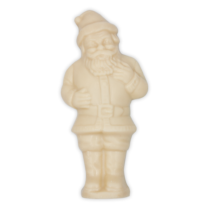 Flatback Santa (5oz) (White Chocolate)
