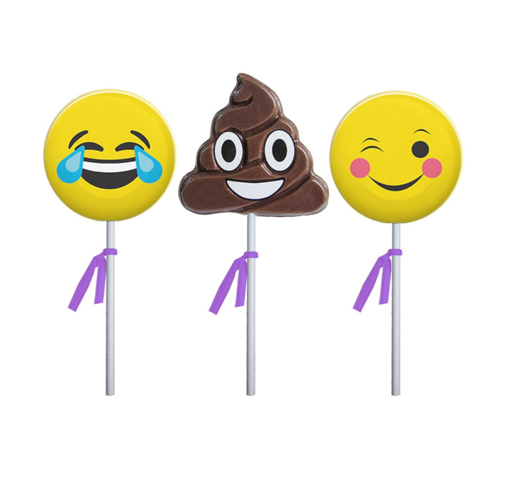 Emoji Barley Lollipops