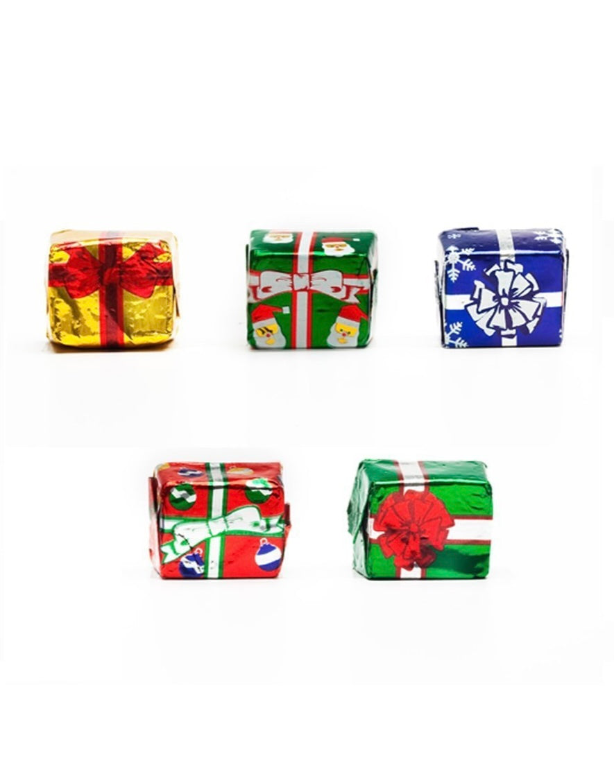 Foiled Xmas Presents (Milk Chocolate)